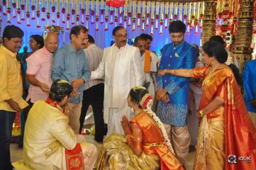 Celebs At Producer Ram Mohan Rao Daughter Wedding